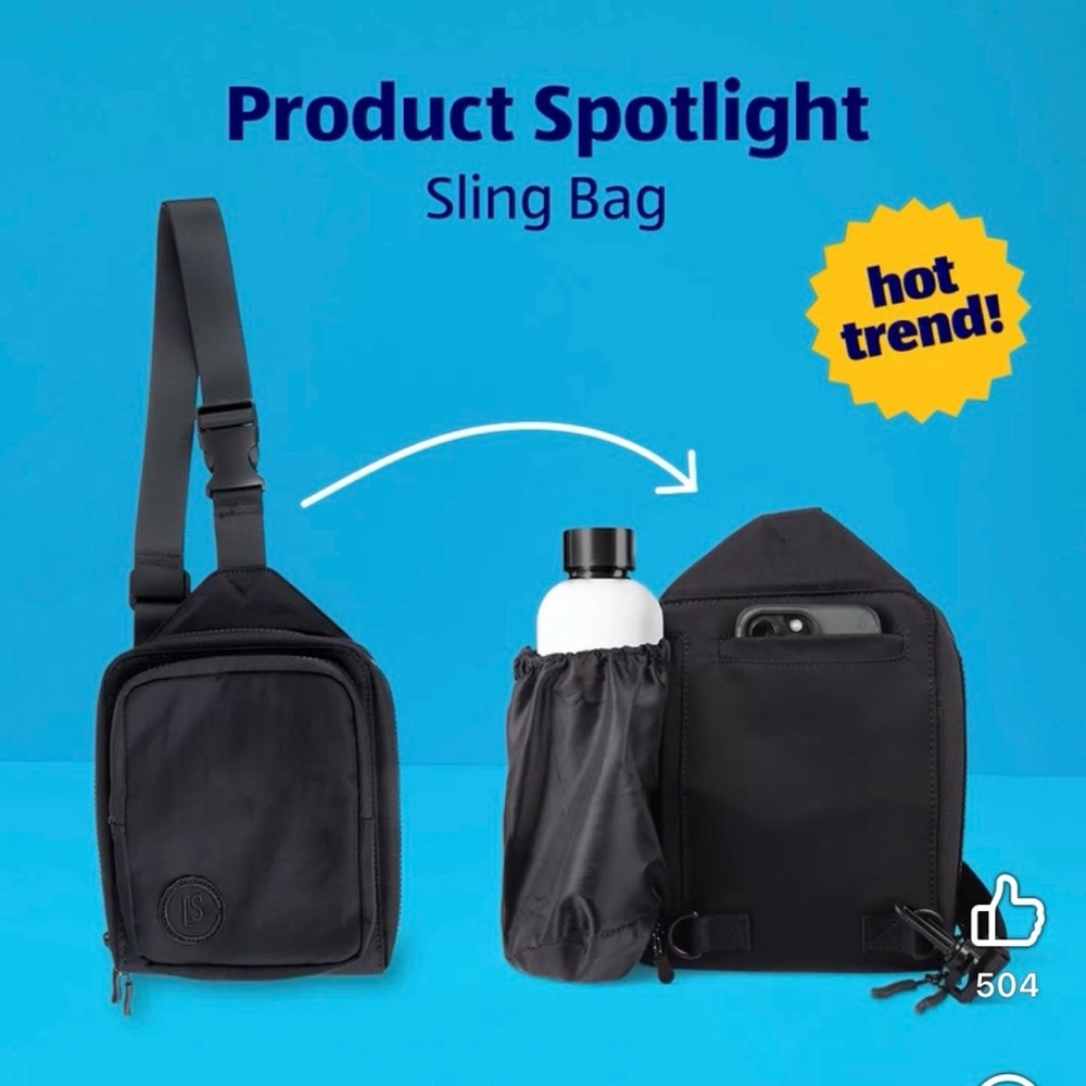 Black Sling Bag